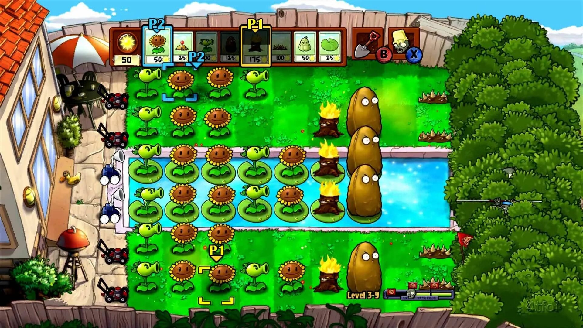 Игра 360 зомби. Растение против зомби хбокс 360. Игра зомби против растений на Xbox 360. Plants vs Zombies Xbox. Зомби на крыше PVZ.