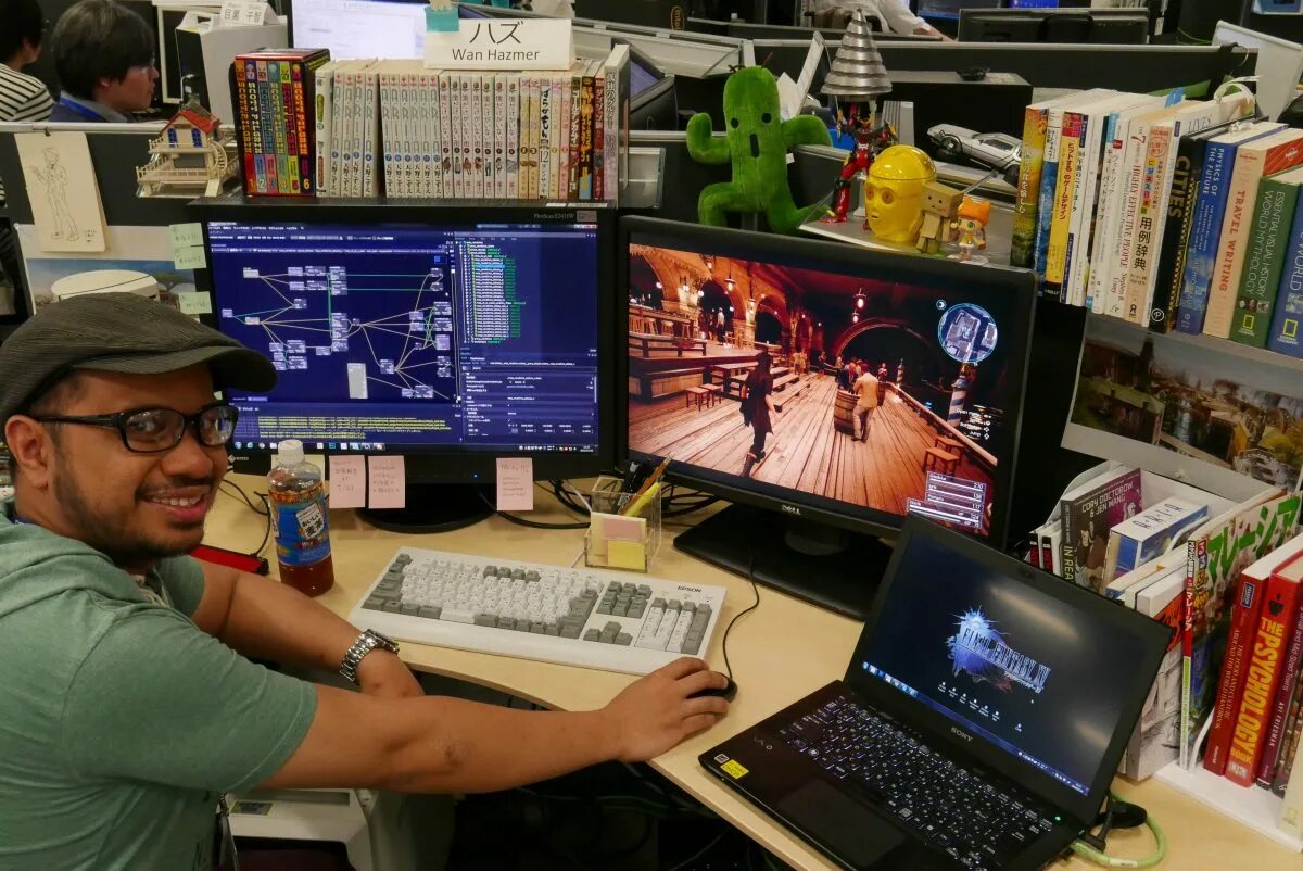 Make computer games