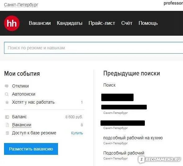 Резюме HH. Отклик на резюме HH. Редактировать свое резюме на HH. Просмотр резюме на hh