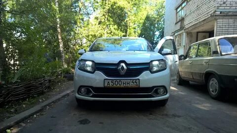 Логан 2014 лампы