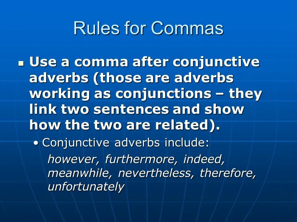 However therefore. However Punctuation. However запятая. However comma after. Therefore Punctuation.