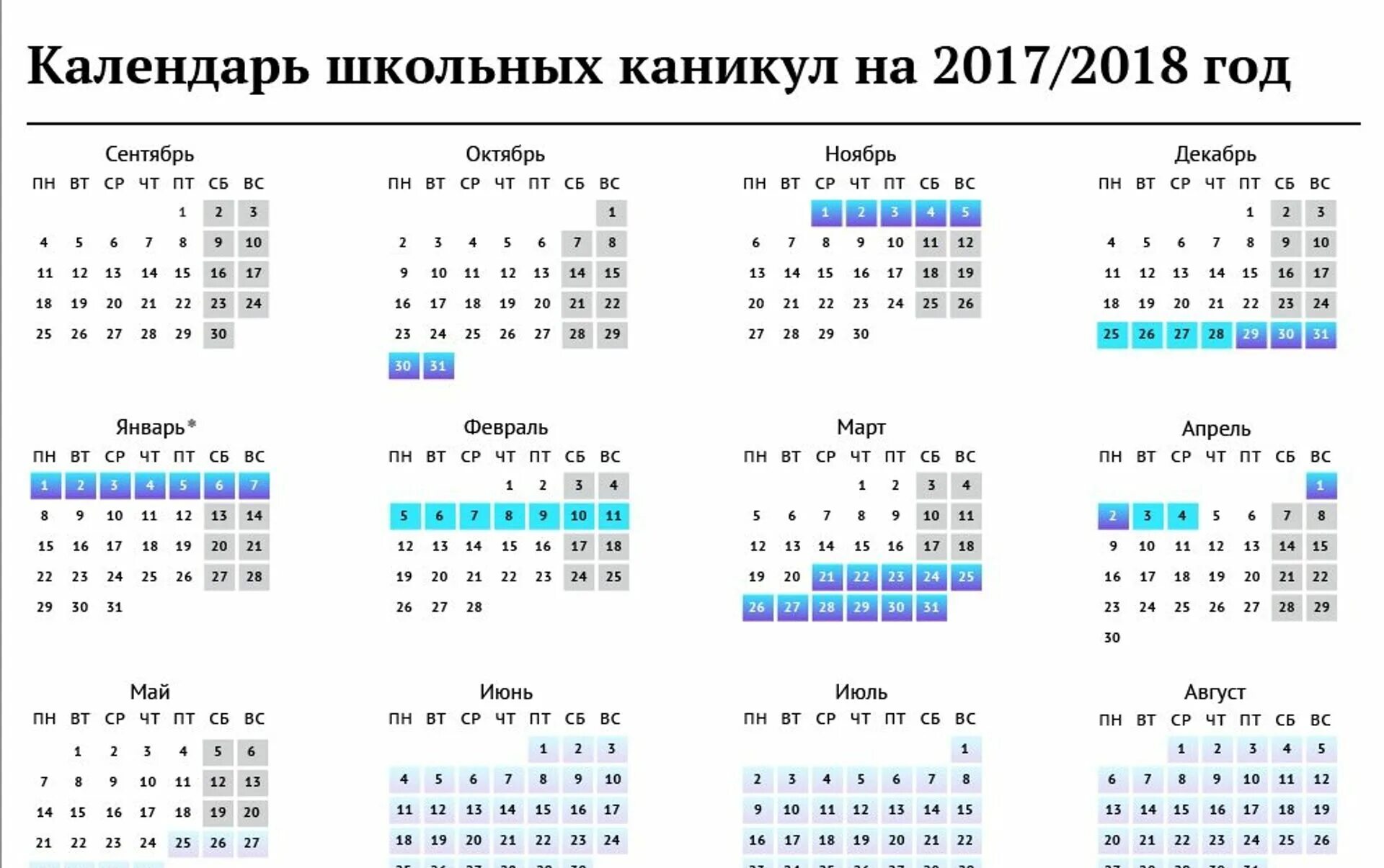 Школьные каникулы. Школьные каникулы в 2018 году. Школьные каникулы 2017. Календарь 2017 каникулы. Время каникул в россии