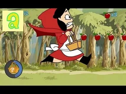 Красная шапочка убегает от волка игра где