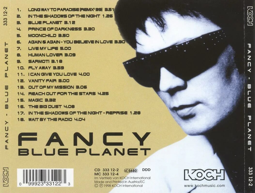 Fancy Blue Planet Zikastar. Fancy Azure. Back flac