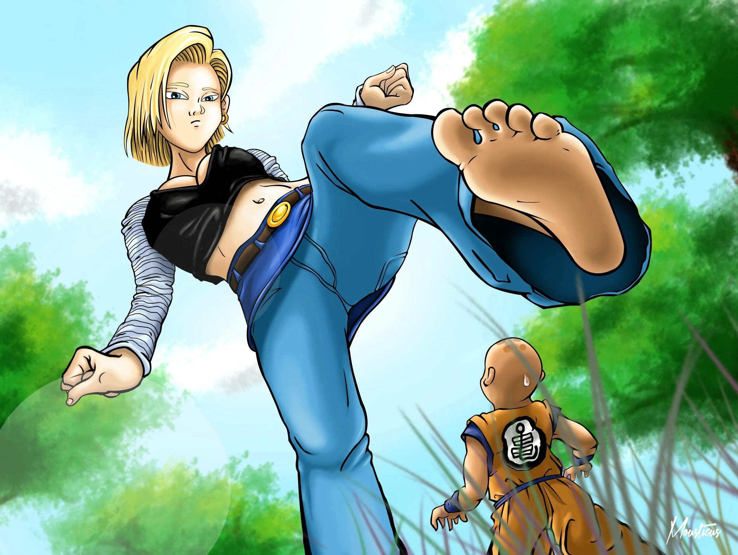 Android 18 ntr. Dragon ball андроид 18 feet. драгон болл андроид 18 футфетиш. аниме драгон бол android 18. самус аран великанша.