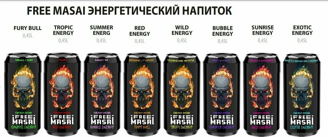 бесплатный энергетик