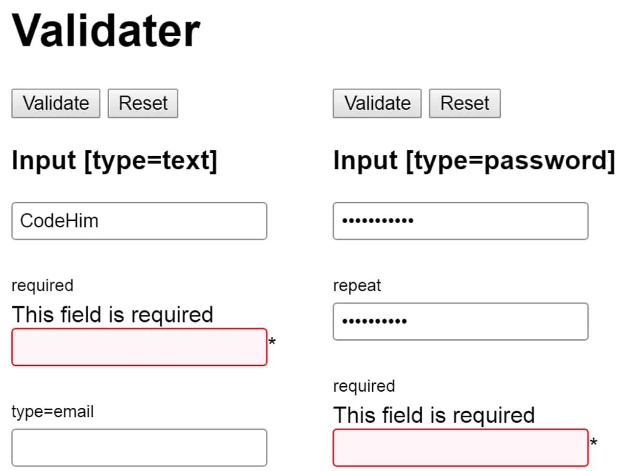 Form input text. Input текст. jquery form. jquery form validation. input type.