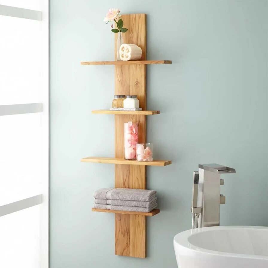 Деревянная полка в ванную. Деревянные полки в ванной. Деревянные полочки в ванную. Полочка для ванной деревянная.