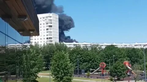 Пожар на каширском шоссе