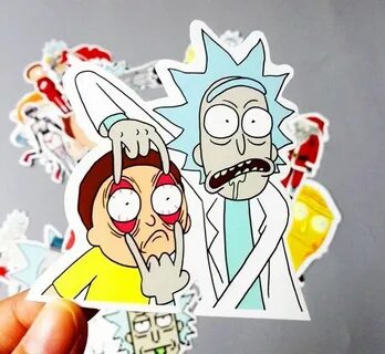 Стикеры рика