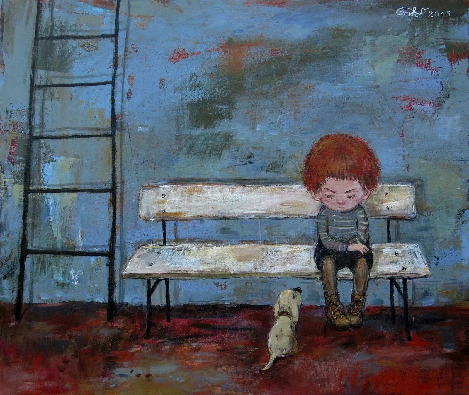 Картина мальчик с куклой на фоне окна. Нино Чакветадзе картины. Грузинская художница Нино Чакветадзе картины. Нино Чакветадзе - одиночество. Одинокий ребенок.