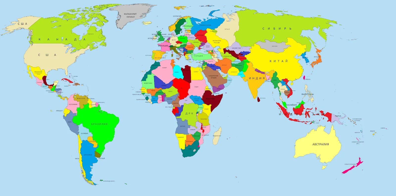 World map 2