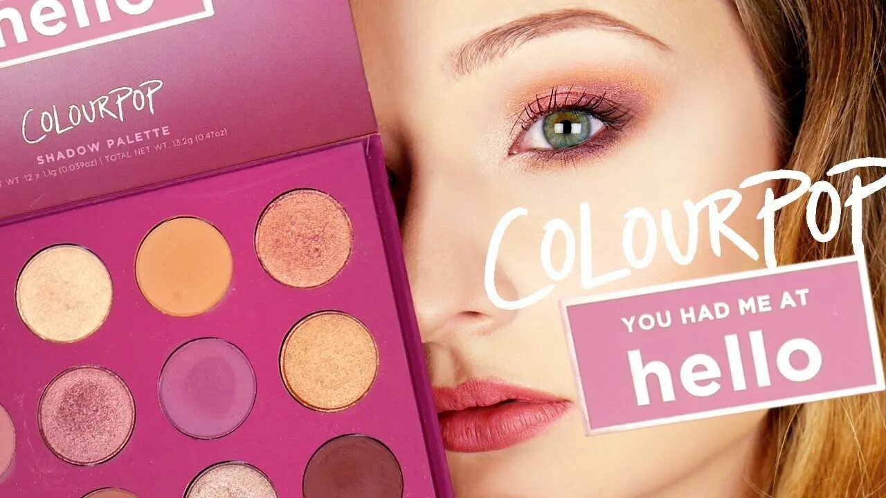 You had me at hello. Colourpop Cosmetics hello Hollywood. Colourpop Palette Mar. Hello Sonia.