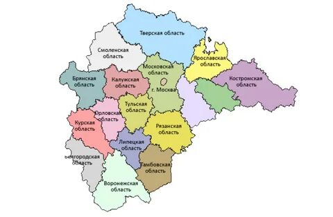 Между областными центрами