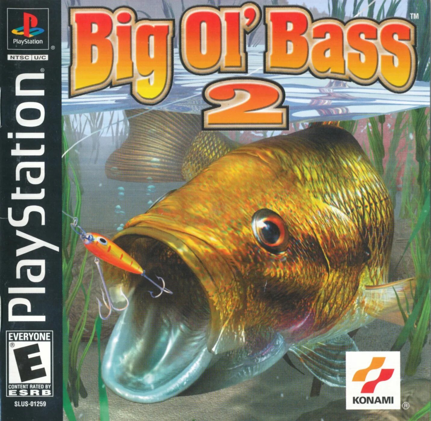 В басс 2. Fisherman's Bait 2: big ol' Bass. Fisherman's Bait 2 big ol Bass ps1 обложка. Big ol Bass 2 ps1. Fisherman's Bait - big ol' Bass 2 USA.