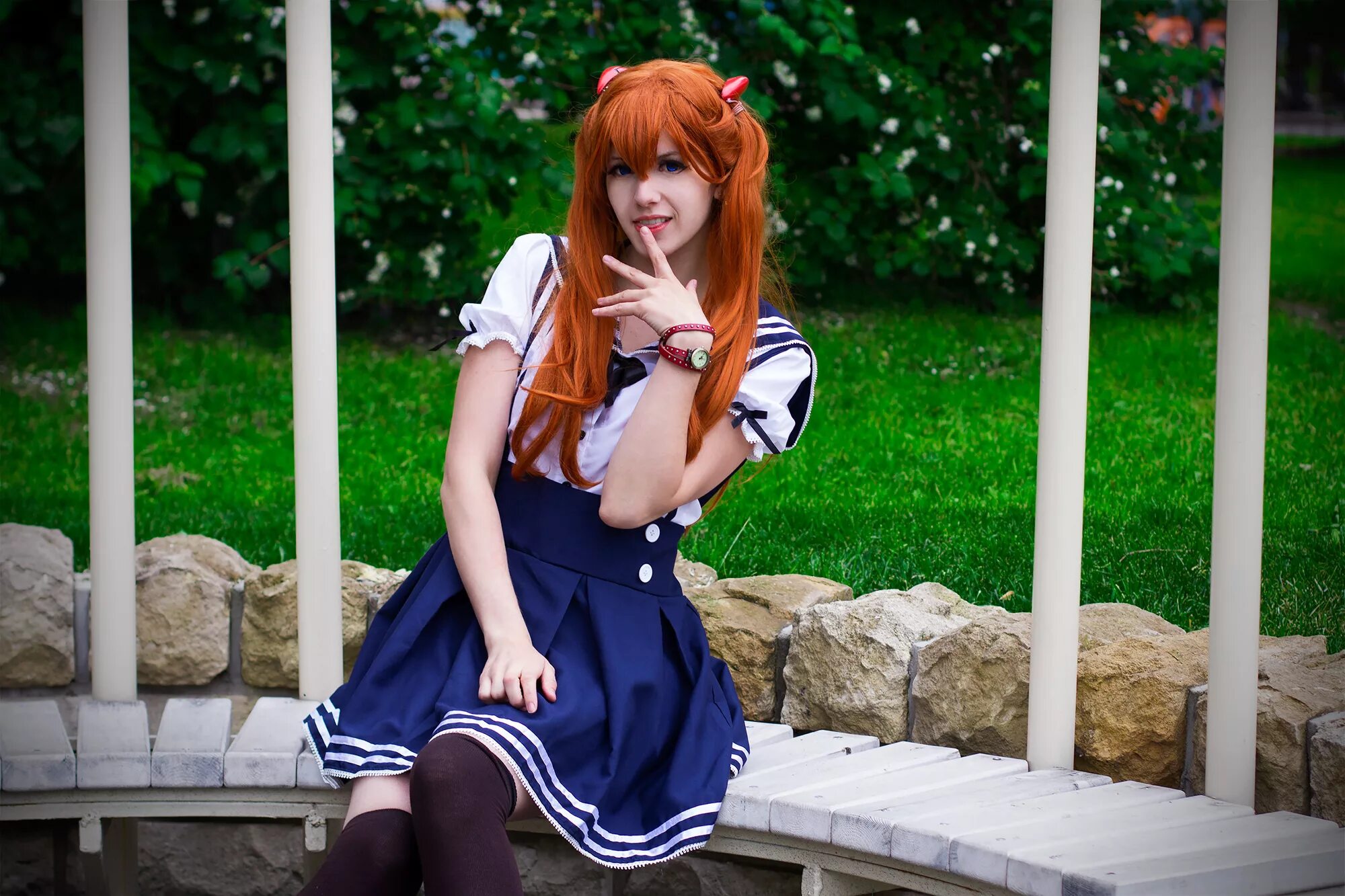 Asuka cosplay. Аска Лэнгли косплей. Аска Евангелион косплей. Асука Ланглей горничная. Asuka Langley Cosplay.