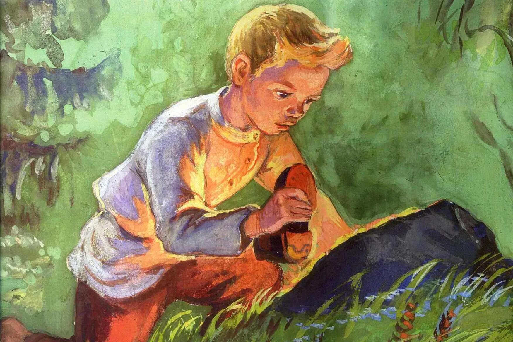 Аннотация горячий камень. Произведение гайдара горячий камень.
