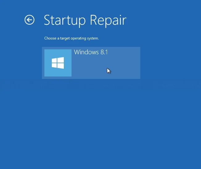 Automatic repair windows. Восстановление образа системы виндовс 8.1. Startup Repair. Recovery image.