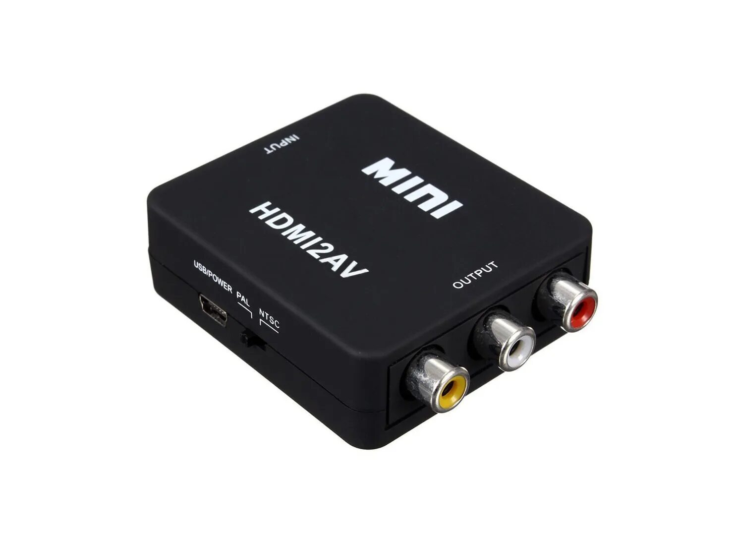Конвектор тв. Адаптер Mini av/HDMI 1080p Converter to 3 RCA (Black). HDMI to RCA av Converter hdmi2av. Адаптер переходник RCA (тюльпан) HDMI. Переходник HDMI to av (RCA).