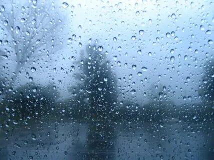 The weather is awful it started raining