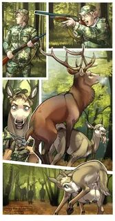 Rutting season M Human -> F Deer/Doe by TrixytheSpiderFox Scrolller.