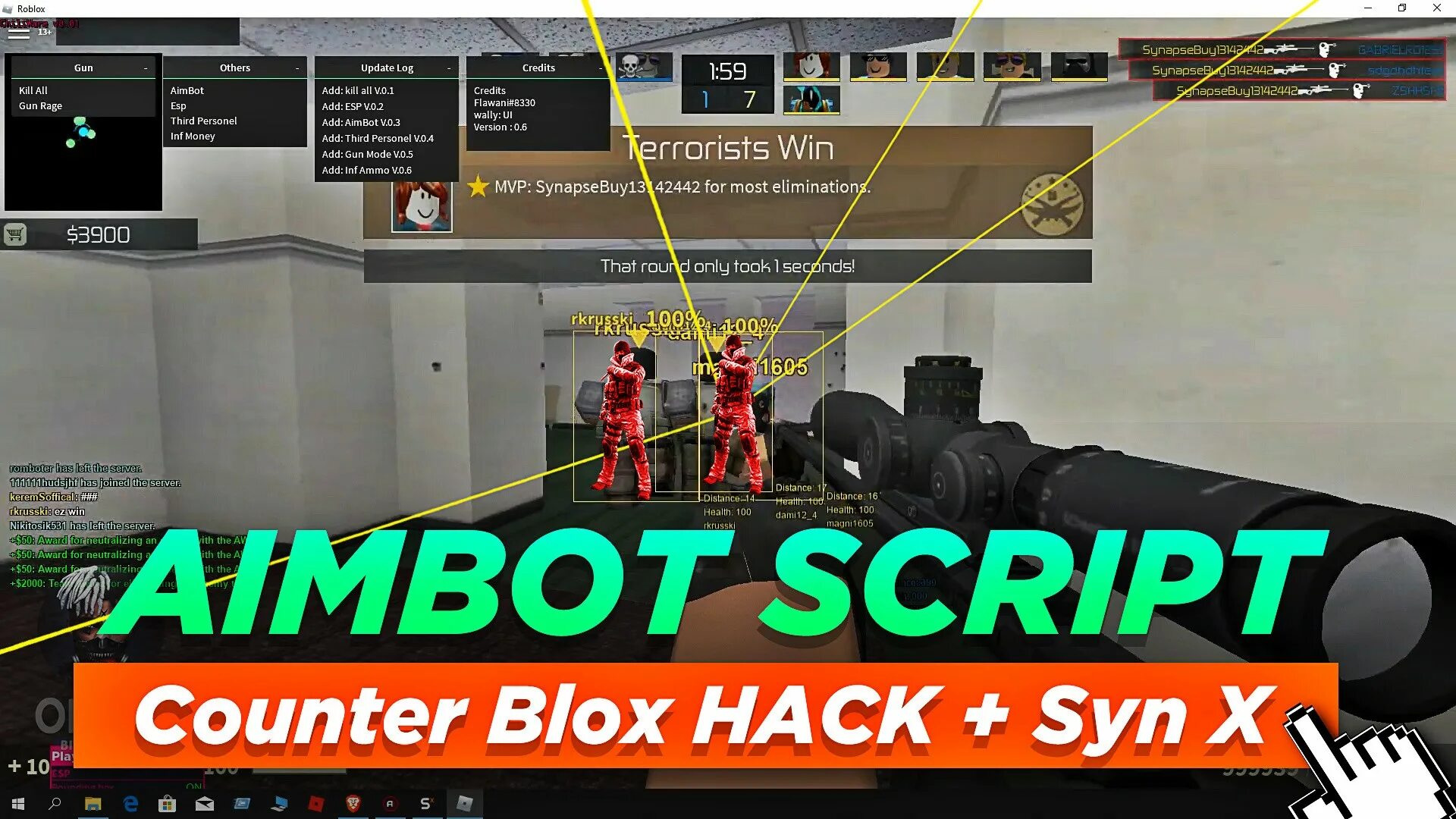 Сток blox. Hack Counter BLOX. Аимбот РОБЛОКС. Counter BLOX script. BLOX РОБЛОКС.