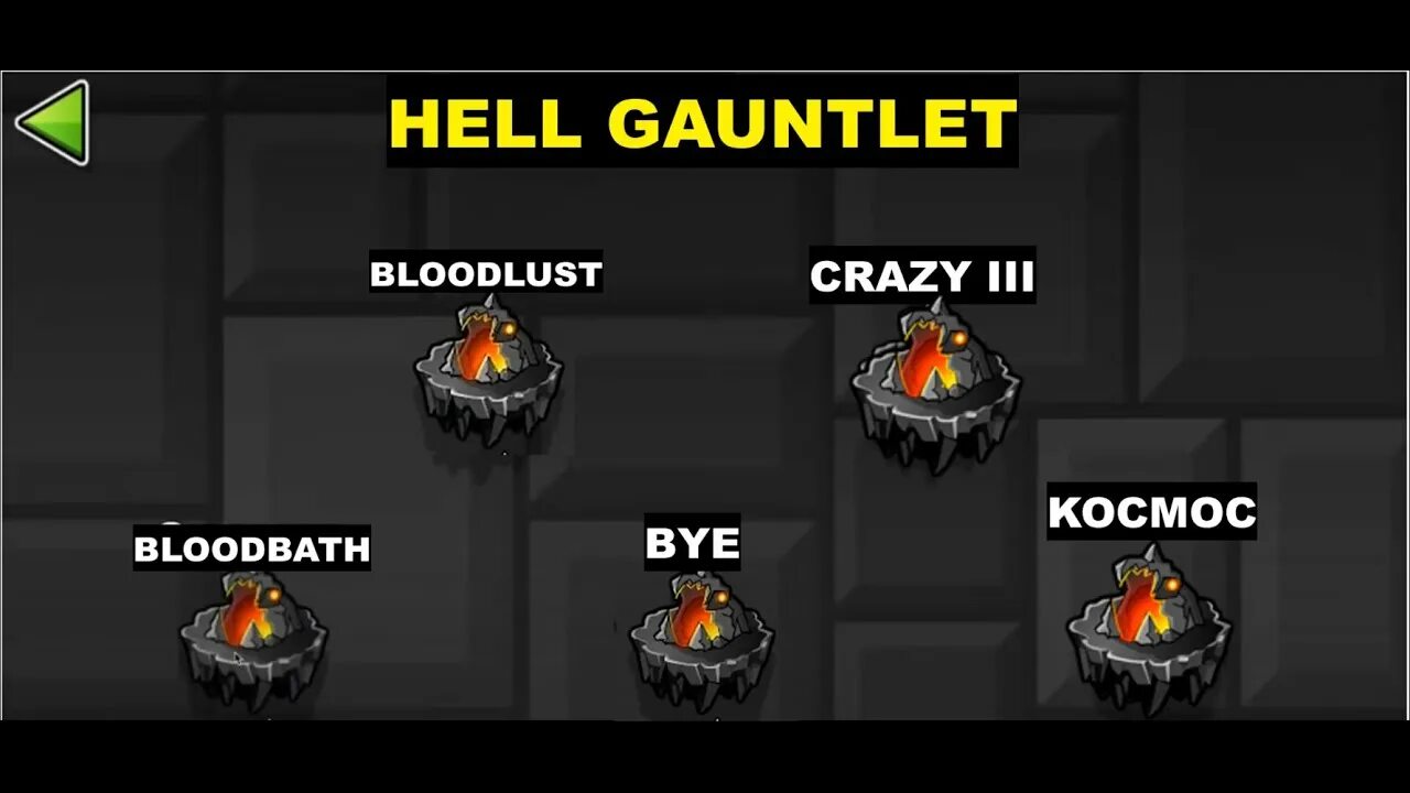 Dash hell. Демон гаунтлет в геометрии даш. hell geometry dash. geometry dash 2.2 gauntlets. all gauntlet 2.2.