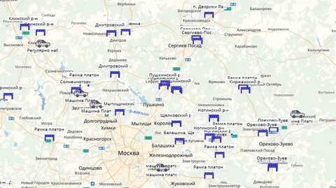 Весогабаритный контроль карта