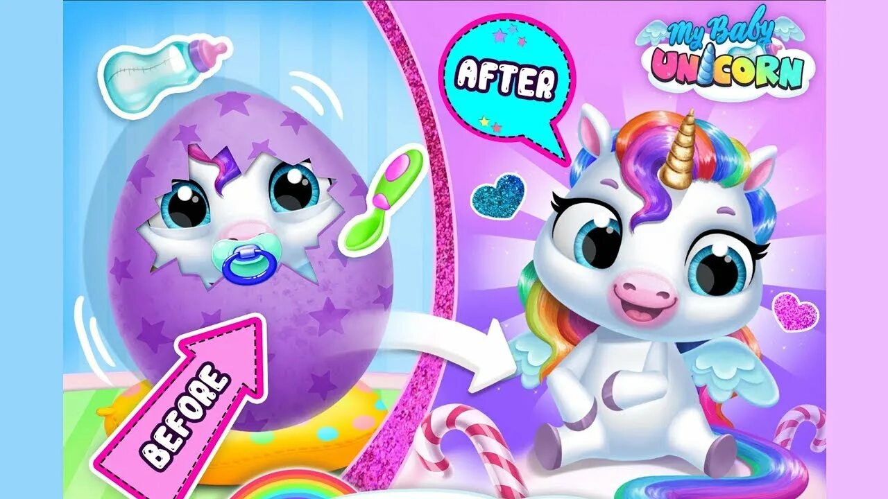 Rainbow pet. Беби Единорог. Питомцы радужные игра. Игра май Беби Юникорн. My Baby Unicorn 2 из игры.