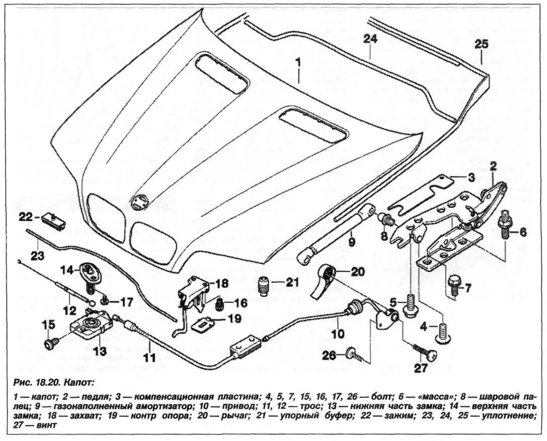 Капот е70. Замок капота БМВ х5 е70. Трос открывания капота БМВ х5 е53 схема. BMW e39 схема капота. Схема замка капота БМВ е39.