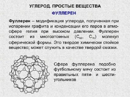 Углерод как химический элемент и простое вещество