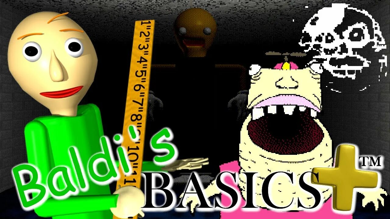 Baldi s basics plus 0.4. Baldi&#039;s basics plus. baldi s basics plus 0.3.5. тест baldi&#039;s basics plus. baldi basics plus logo.