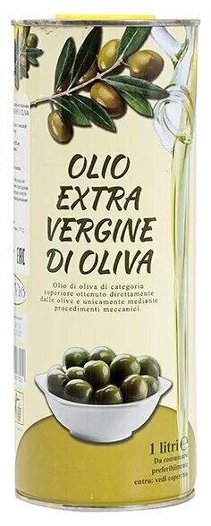 Масло оливковое olio di oliva