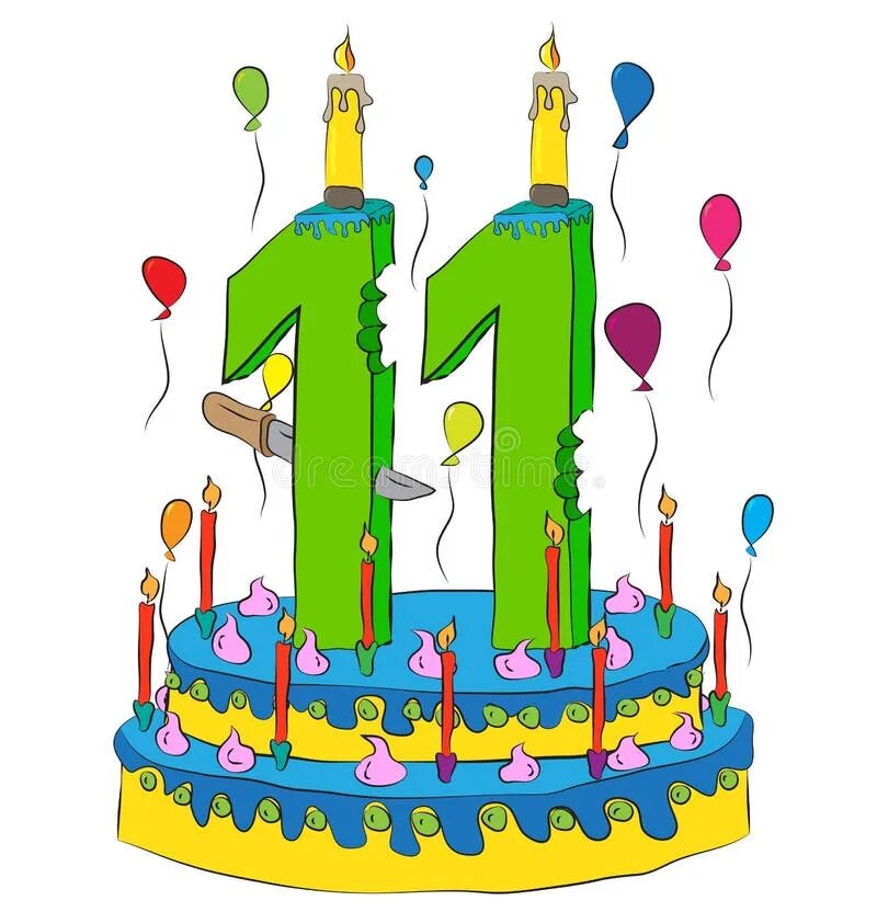 Свечи для торта "цифры". Торт со свечками 11 лет. Одиннадцать лет с днем рождения. С днем рождения 11 лет. Дата дня рождения 11 лет