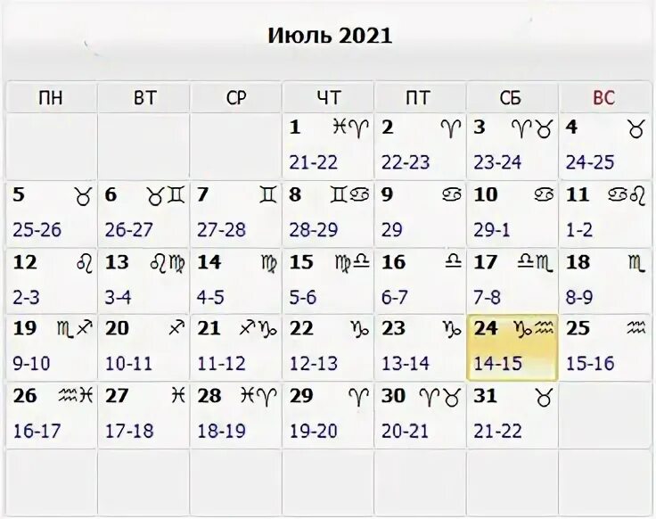 Лунный календарь на июль 2021. Фазы Луны в июле 2021 года по дням. Полнолуние в июле 2021 года. Лунный календарь на июль 2021г.