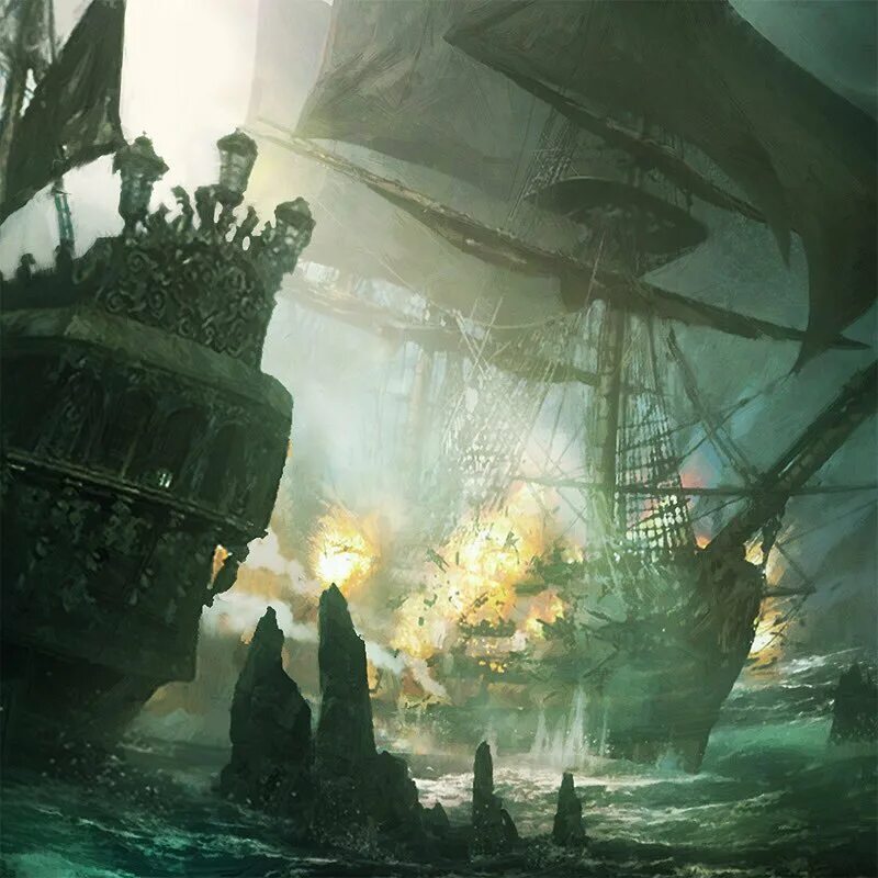 карибское море арт. карибское море арт. летучий голландец корабль галеон. карибское море арт. Skull and bones игра корабли.