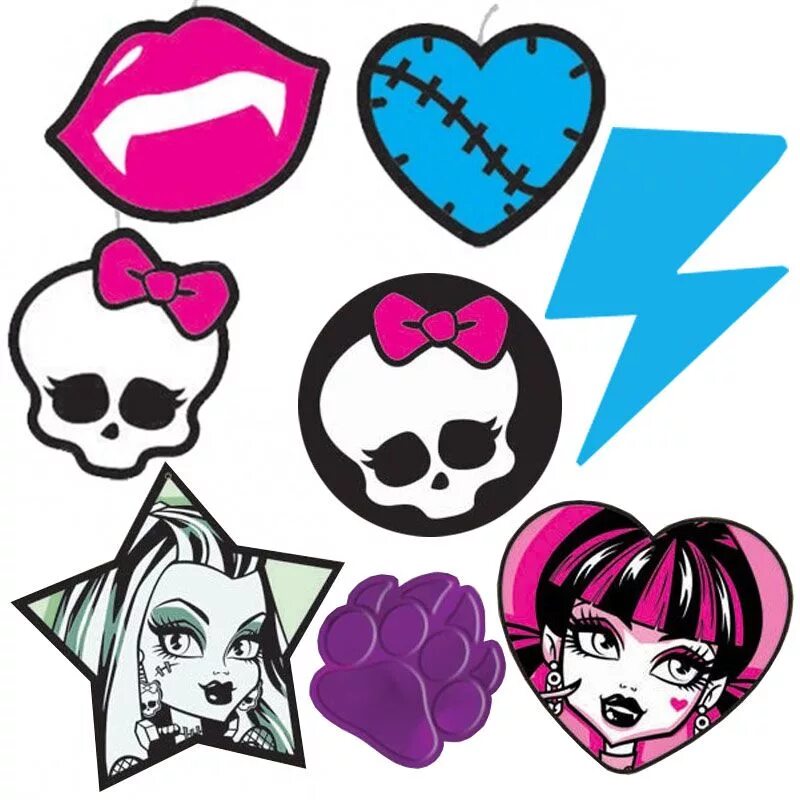 Монстр Хай. Знак Монстер Хай. Монстер Хай знак Дракулаура. Monster High Стикеры. Знак хай