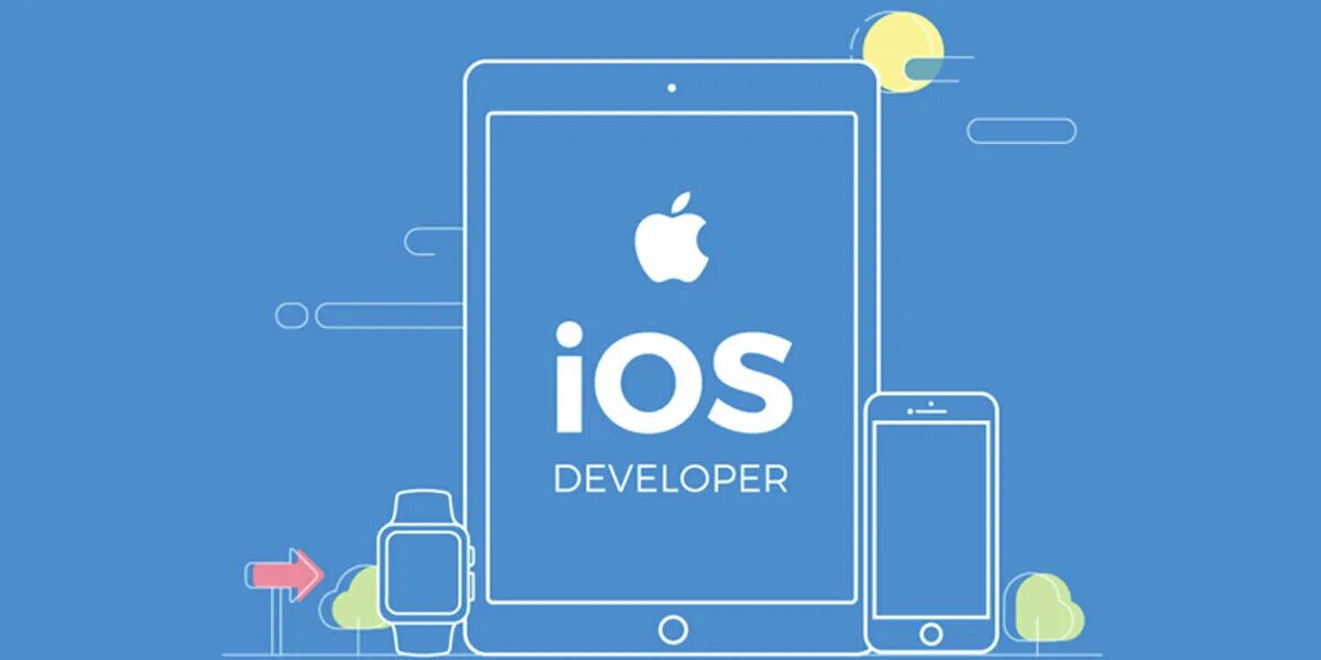 Разработка под ios infoshell. Айос Разработчик. IOS Development. Заставка IOS developer. IOS Разработчик картинки.