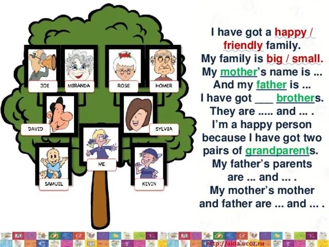 I have a friend. Тема my Family. Проект по английскому языку моя семья. Рассказ о семье по английскому. Проект по английскому про семью.