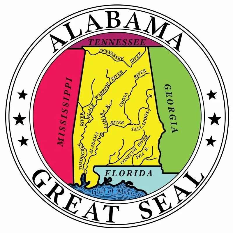 Al state. Флаг Алабамы. Флаг и герб Науру. Alabama Capital City.