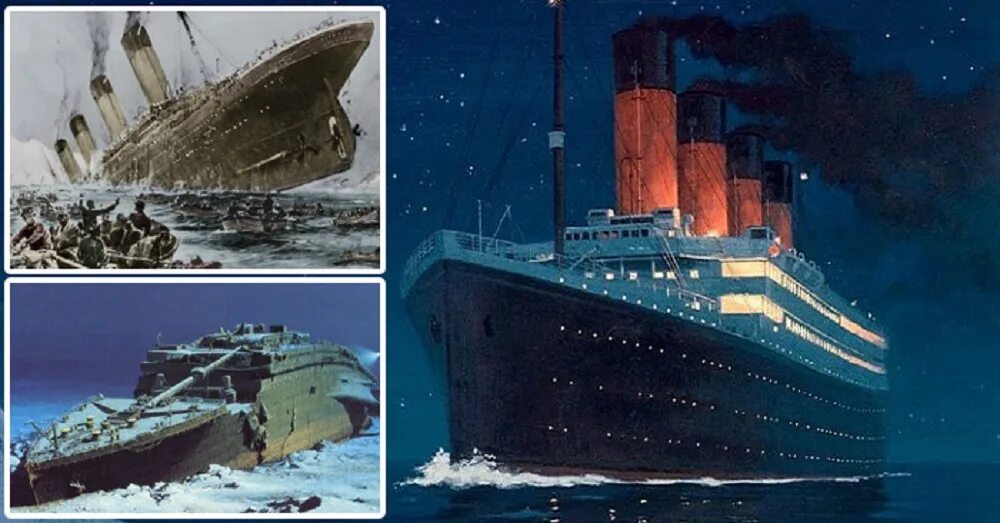 Какой самый известный корабль. 1912 Титаник столкнулся с айсбергом. 1911 Крушение Титаника. 15 Апреля 1912 года затонул Титаник. Атлантической океан Титаник 1912.