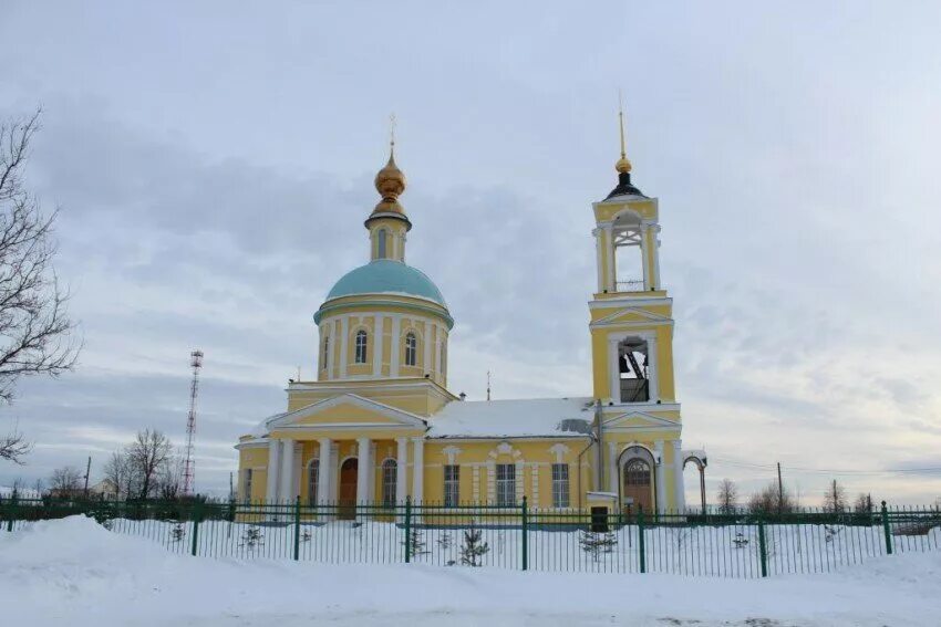 Погода в бужаниново. Бужаниново храм Николая Чудотворца. Церковь Николая Чудотворца в Бужаниново. Никольская Церковь Бужаниново. Храм село Бужаниново.