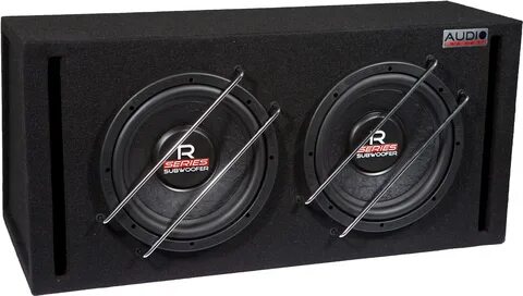 Audio System R 10 EVO BR-2 2x25cm Subwoofer Bassreflexgehäuse 800 Watt RMS ...
