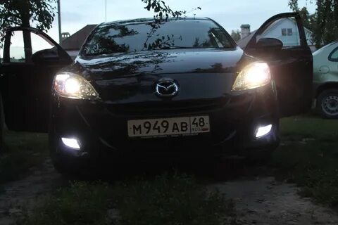 Мазда 3 2011 лампочки