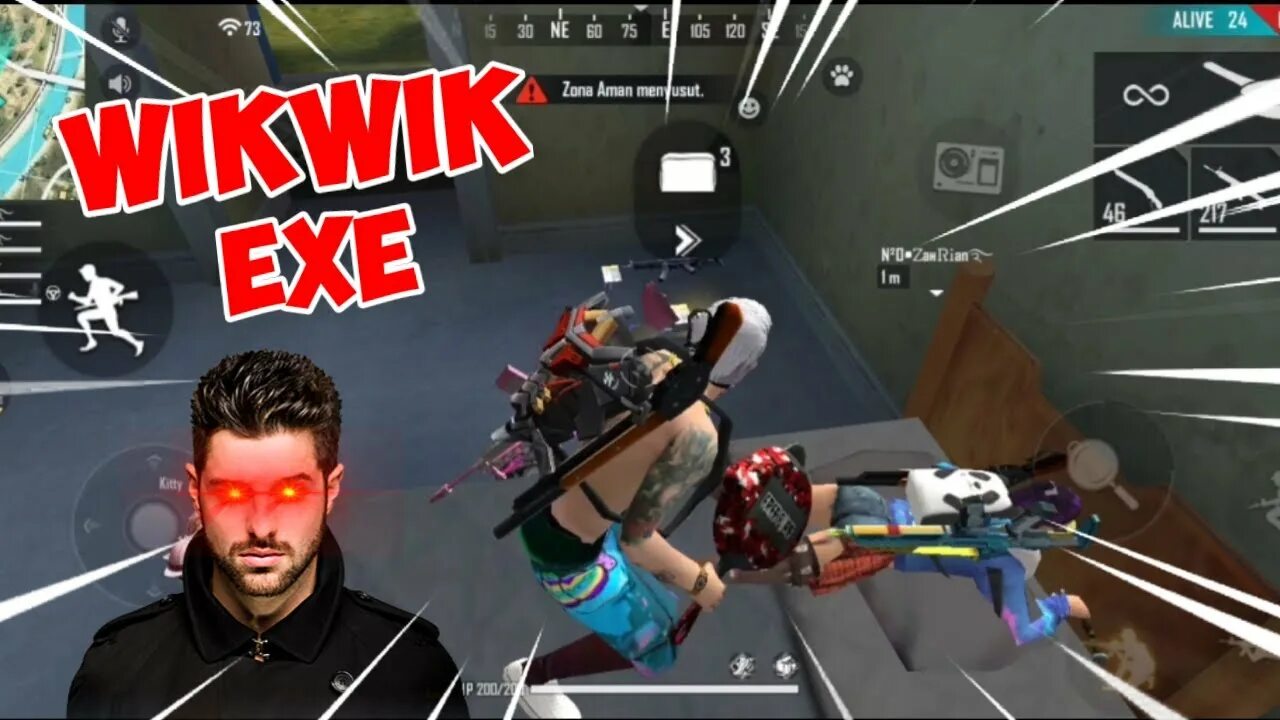 Wikwik. Wikwik. S. D. Frank ajak wikwik.