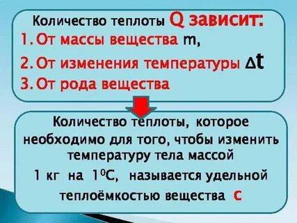 Во сколько раз больше теплоты идет
