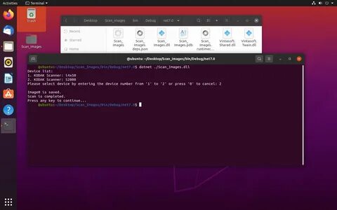 Сканер linux