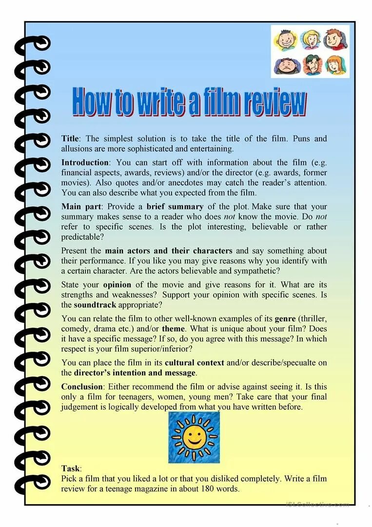 Review worksheet. Review на английском. Movie Review английский язык. Movie Review Worksheet.