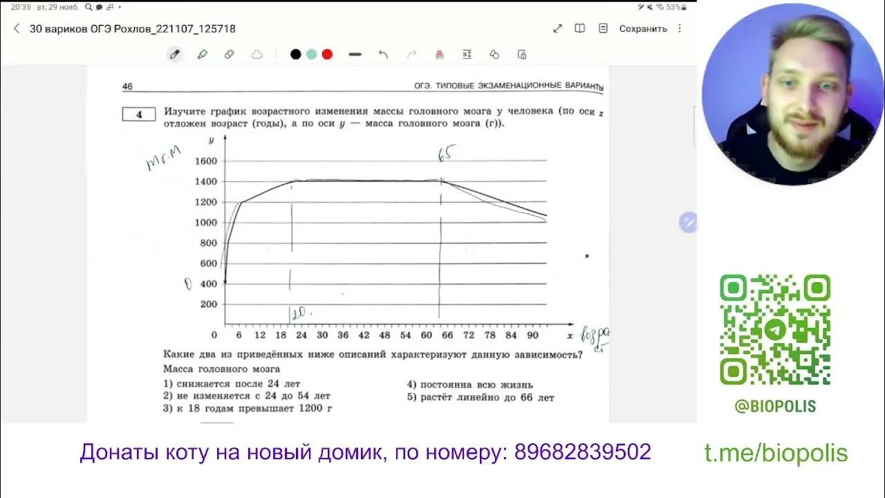 Реальный егэ биология 2023