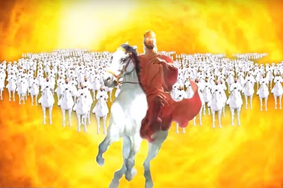 Второе пришествие Иисуса Христа. Пришествие Иисуса Христа. Христос на коне. Битва Армагеддон. Армагеддон библия
